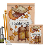 Happy Ramadan - Faith & Religious Inspirational Vertical Impressions Decorative Flags HG192402 Made In USA