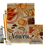 Happy Nowruz Day - Faith & Religious Inspirational Vertical Impressions Decorative Flags HG192468 Made In USA