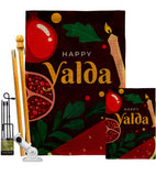 Shab-e Yalda - Faith & Religious Inspirational Vertical Impressions Decorative Flags HG192477 Made In USA