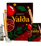 Shab-e Yalda - Faith & Religious Inspirational Vertical Impressions Decorative Flags HG192477 Made In USA