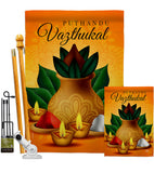 Puthandu Aazthukal - Faith & Religious Inspirational Vertical Impressions Decorative Flags HG192484 Made In USA