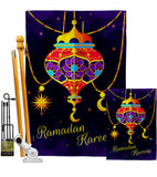 Ramadan Greeting - Faith & Religious Inspirational Vertical Impressions Decorative Flags HG192487 Made In USA