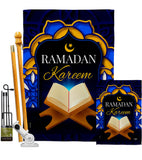 Happy Ramadan - Faith & Religious Inspirational Vertical Impressions Decorative Flags HG192489 Made In USA