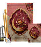 Happy Ramadan Kareem - Faith & Religious Inspirational Vertical Impressions Decorative Flags HG192495 Made In USA