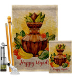 Ugadi - Faith & Religious Inspirational Vertical Impressions Decorative Flags HG192504 Made In USA