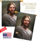 Our Savior - Faith & Religious Inspirational Vertical Impressions Decorative Flags HG103047 Made In USA