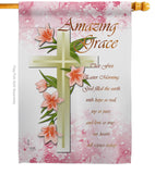 Amazing Grace - Impressions Decorative Garden Flag G153063-BO