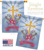 Holy Communion - Faith & Religious Inspirational Vertical Impressions Decorative Flags HG137212 Made In USA