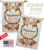 Passover - Faith & Religious Inspirational Vertical Impressions Decorative Flags HG137259 Made In USA