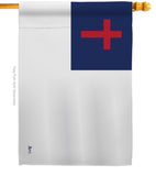 Christian - Faith & Religious Inspirational Vertical Impressions Decorative Flags HG140830 Made In USA