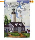 God is Our Light - Impressions Decorative Garden Flag G191067-BO