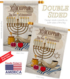 Yom Kippur - Faith & Religious Inspirational Vertical Impressions Decorative Flags HG192371 Made In USA