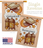 Happy Ramadan - Faith & Religious Inspirational Vertical Impressions Decorative Flags HG192402 Made In USA