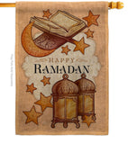 Happy Ramadan - Faith & Religious Inspirational Vertical Impressions Decorative Flags HG192402 Made In USA