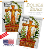 Semana Santa - Faith & Religious Inspirational Vertical Impressions Decorative Flags HG192458 Made In USA