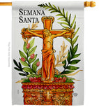 Semana Santa - Faith & Religious Inspirational Vertical Impressions Decorative Flags HG192458 Made In USA