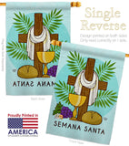 Blessing Semana Santa - Faith & Religious Inspirational Vertical Impressions Decorative Flags HG192460 Made In USA