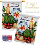 Nowruz - Faith & Religious Inspirational Vertical Impressions Decorative Flags HG192462 Made In USA