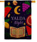 Yalda Night - Faith & Religious Inspirational Vertical Impressions Decorative Flags HG192476 Made In USA