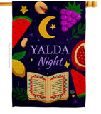 Yalda Night - Faith & Religious Inspirational Vertical Impressions Decorative Flags HG192476 Made In USA