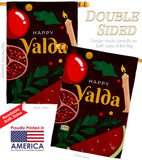 Shab-e Yalda - Faith & Religious Inspirational Vertical Impressions Decorative Flags HG192477 Made In USA