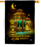 Happy Ramadan Wishes  - Faith & Religious Inspirational Vertical Impressions Decorative Flags HG192488 Made In USA