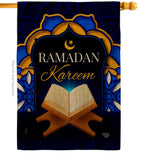 Happy Ramadan - Faith & Religious Inspirational Vertical Impressions Decorative Flags HG192489 Made In USA