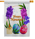 Colorful Nowruz - Faith & Religious Inspirational Vertical Impressions Decorative Flags HG192492 Made In USA