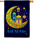 Festival of Breaking Fast - Faith & Religious Inspirational Vertical Impressions Decorative Flags HG192531 Made In USA