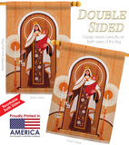 Mary And Child - Faith & Religious Inspirational Vertical Impressions Decorative Flags HG192625 Made In USA