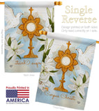 Corpus Christi - Faith & Religious Inspirational Vertical Impressions Decorative Flags HG192706 Made In USA