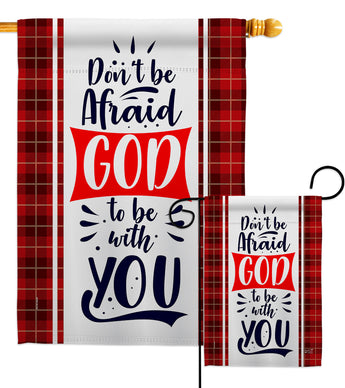 God With You - Impressions Decorative Garden Flag G135276-BO