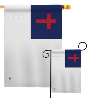 Christian - Faith & Religious Inspirational Vertical Impressions Decorative Flags HG140830 Made In USA