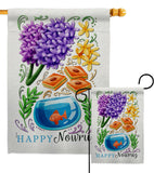 Persian New Year - Faith & Religious Inspirational Vertical Impressions Decorative Flags HG192443 Made In USA