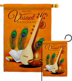 Vasant Panchami - Faith & Religious Inspirational Vertical Impressions Decorative Flags HG192451 Made In USA