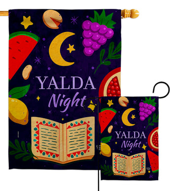 Yalda Night - Faith & Religious Inspirational Vertical Impressions Decorative Flags HG192476 Made In USA