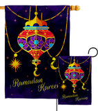 Ramadan Greeting - Faith & Religious Inspirational Vertical Impressions Decorative Flags HG192487 Made In USA