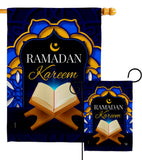 Happy Ramadan - Faith & Religious Inspirational Vertical Impressions Decorative Flags HG192489 Made In USA