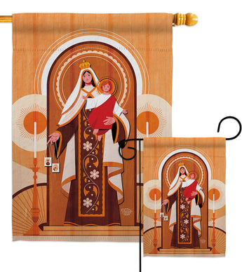 Mary And Child - Faith & Religious Inspirational Vertical Impressions Decorative Flags HG192625 Made In USA