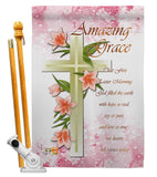 Amazing Grace - Impressions Decorative Garden Flag G153063-BO