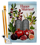 Chag Sameach - Faith & Religious Inspirational Vertical Impressions Decorative Flags HG103092 Made In USA