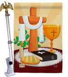 Holy Week - Faith & Religious Inspirational Vertical Impressions Decorative Flags HG137202 Made In USA