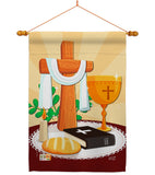 Holy Week - Faith & Religious Inspirational Vertical Impressions Decorative Flags HG137202 Made In USA