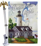 God is Our Light - Impressions Decorative Garden Flag G191067-BO