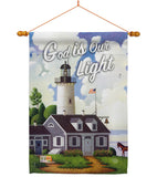 God is Our Light - Impressions Decorative Garden Flag G191067-BO