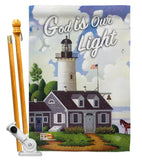 God is Our Light - Impressions Decorative Garden Flag G191067-BO