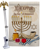 Yom Kippur - Faith & Religious Inspirational Vertical Impressions Decorative Flags HG192371 Made In USA