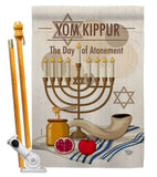 Yom Kippur - Faith & Religious Inspirational Vertical Impressions Decorative Flags HG192371 Made In USA