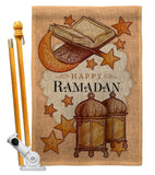 Happy Ramadan - Faith & Religious Inspirational Vertical Impressions Decorative Flags HG192402 Made In USA