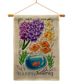 Persian New Year - Faith & Religious Inspirational Vertical Impressions Decorative Flags HG192443 Made In USA